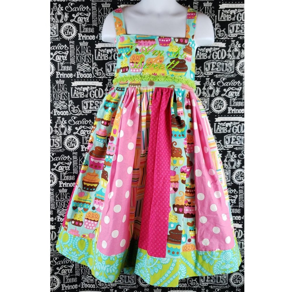 Boutique I Am So Sweet Cupcake Dress Size 6 - Picture 1 of 11